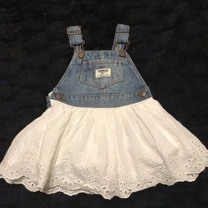 Oshkosh denim overall dress